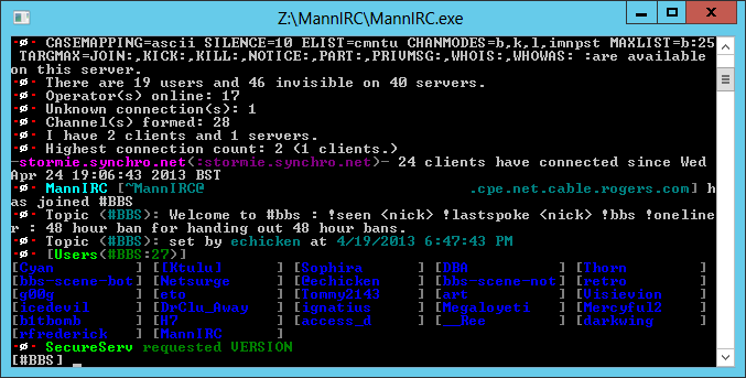 MannIRC v1.32